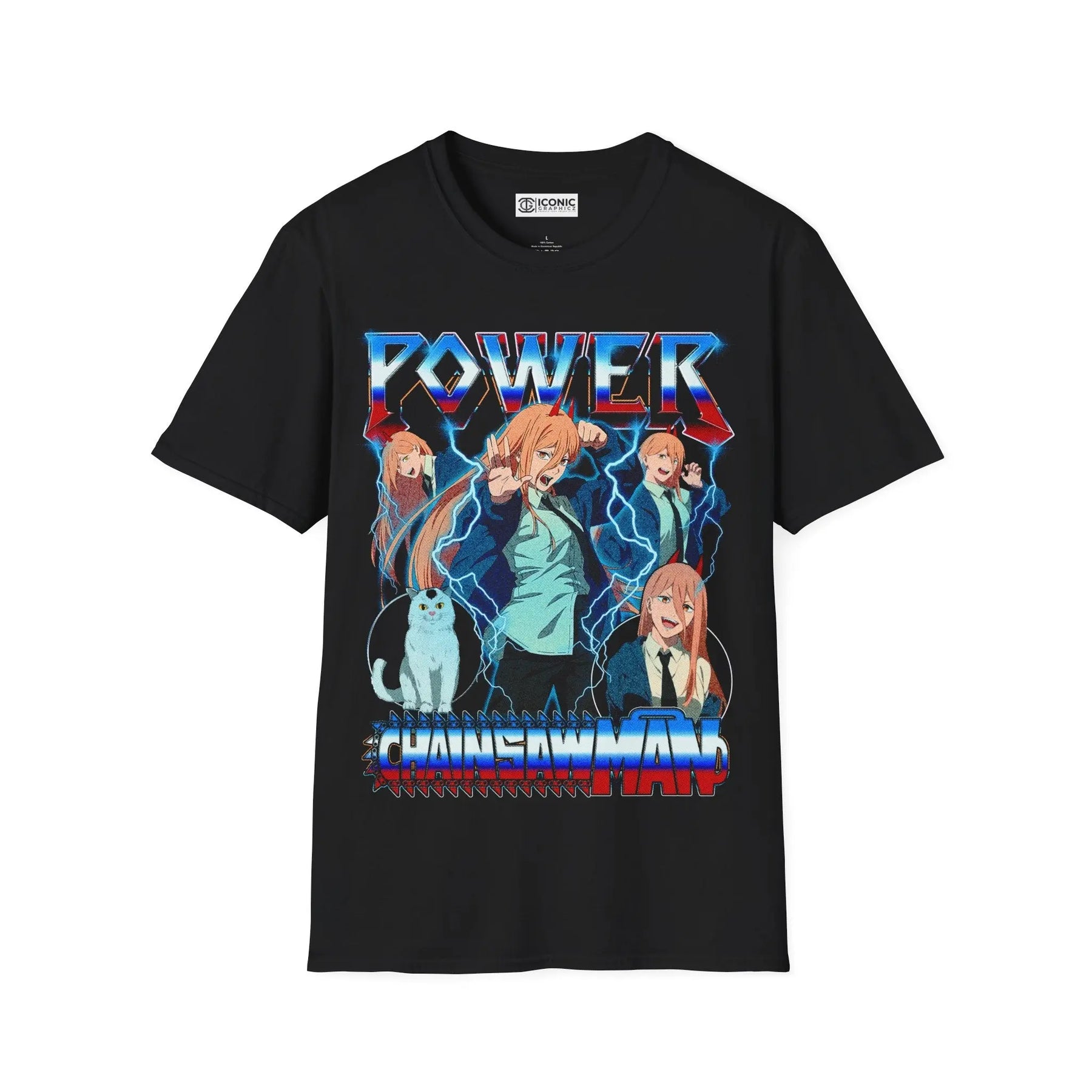 Power Chainsaw Man T-Shirt Printify