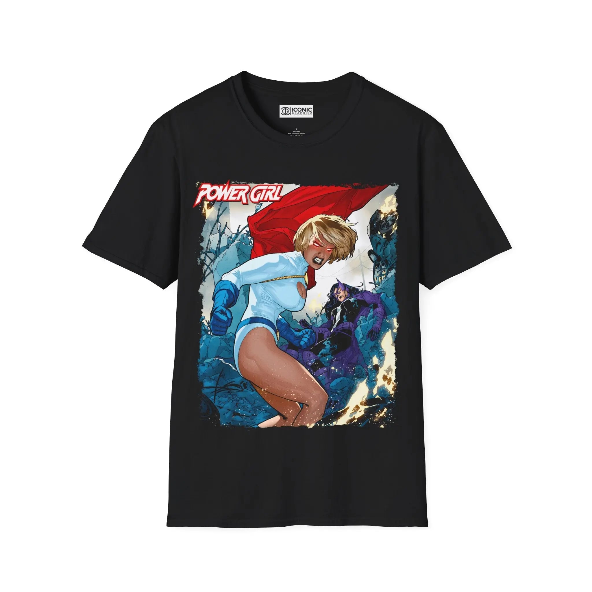 Power Girl T-Shirt Printify