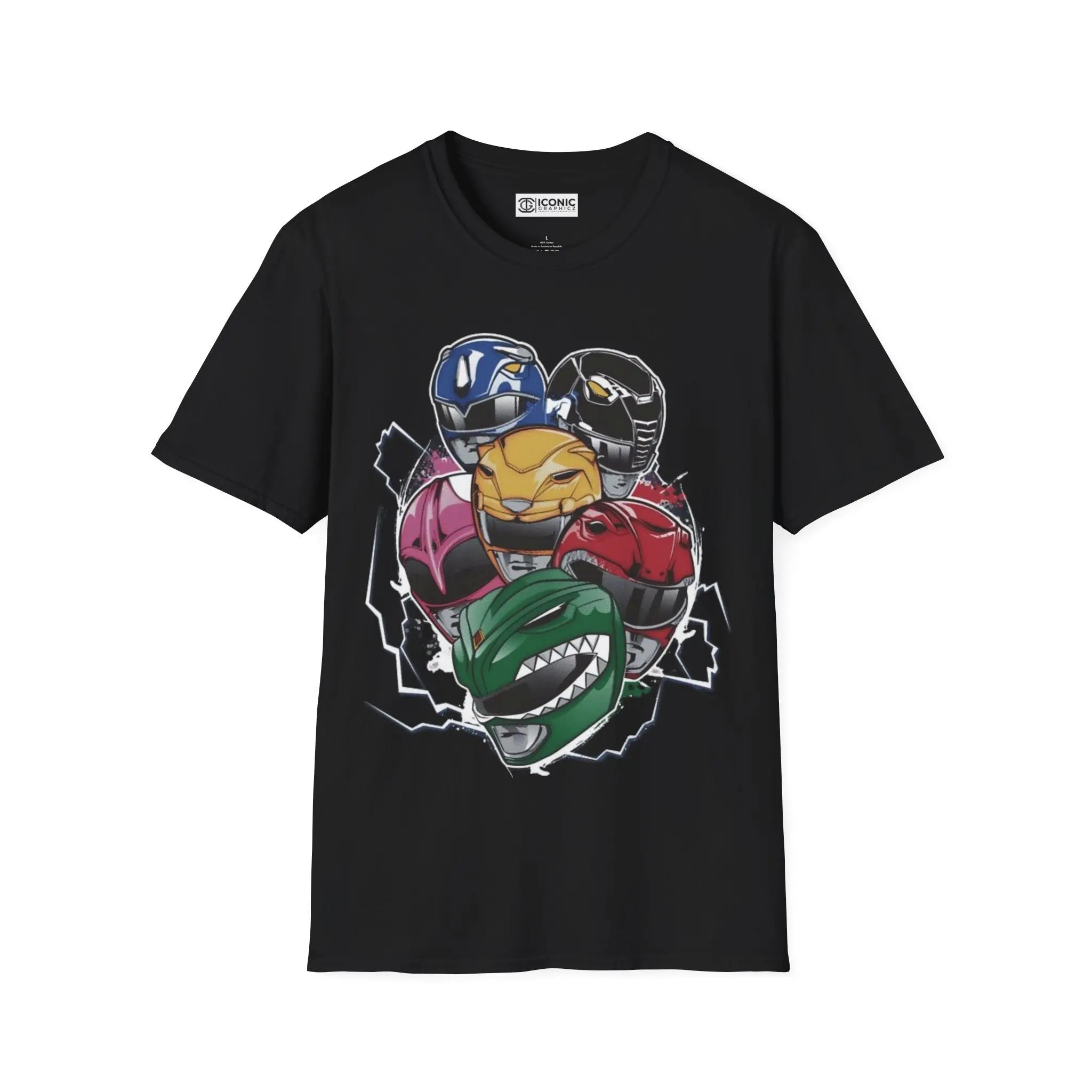 Power Rangers T-Shirt Printify
