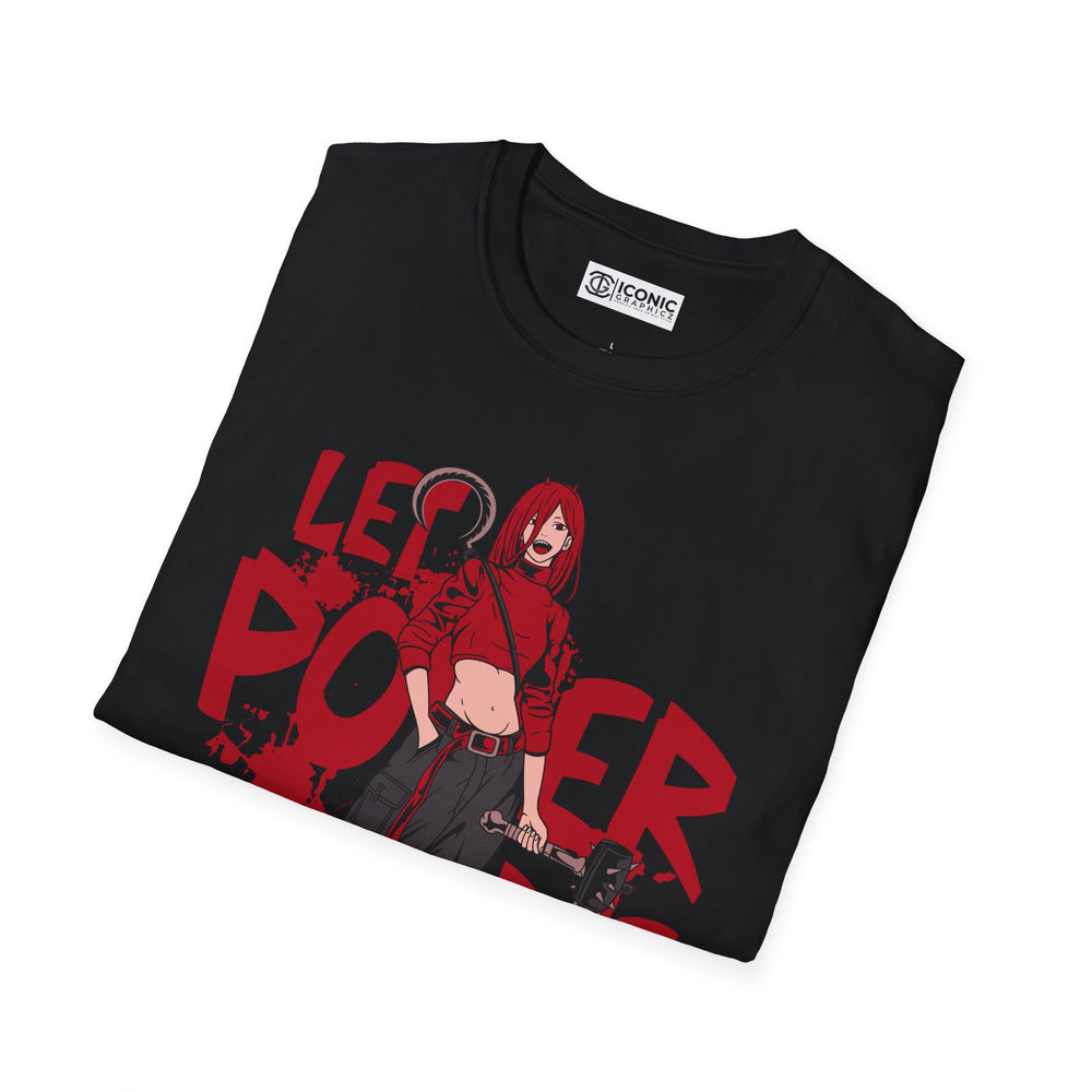 Power Chainsaw Man T-Shirt - IGZ Clothing  - Power Unisex Softstyle T-Shirt Best Price 26 at IGZ Clothing 