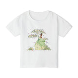 Princess Tiana Toddler T-Shirt - Cute Fairy Tale Apparel for Little Girls Printify