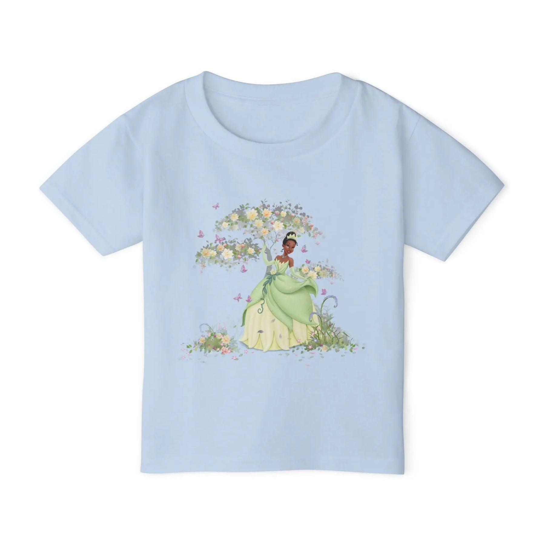 Princess Tiana Toddler T-Shirt - Cute Fairy Tale Apparel for Little Girls Printify