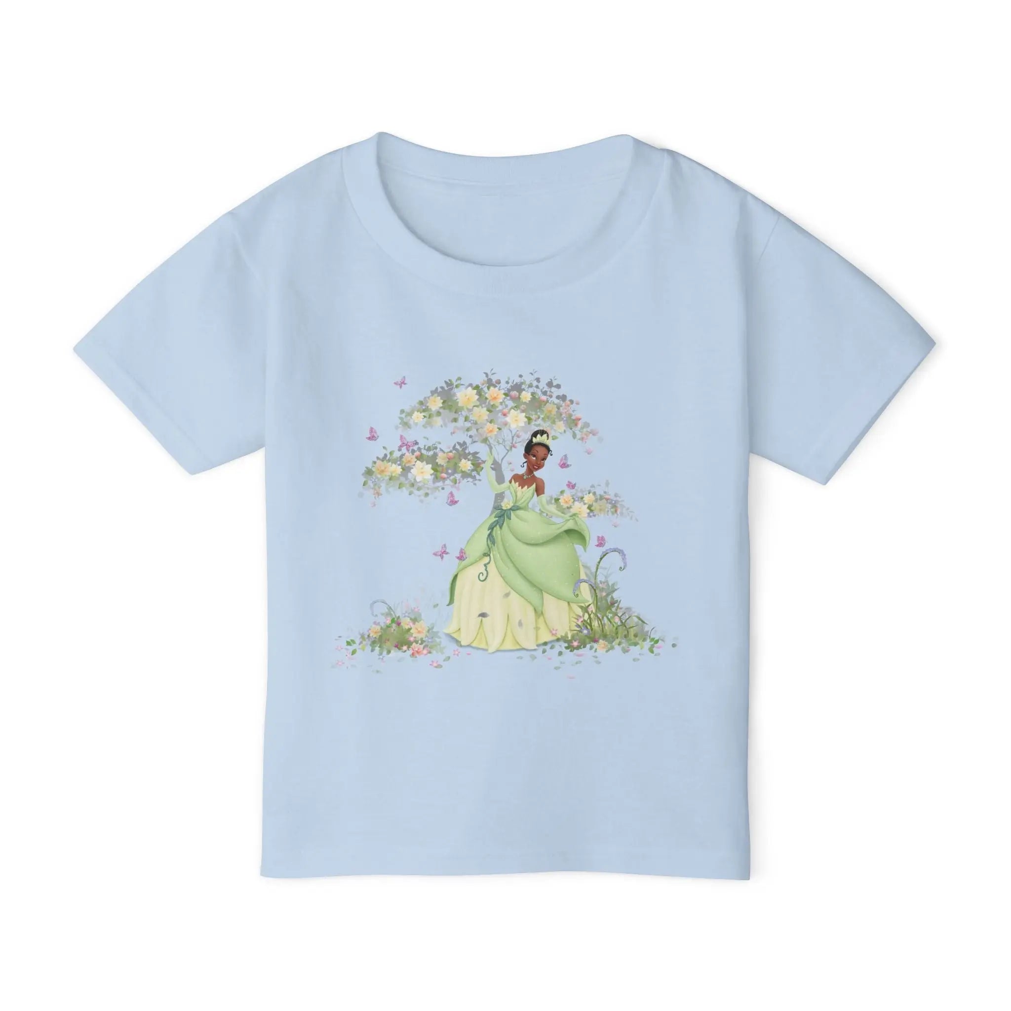 Princess Tiana Toddler T-Shirt - Cute Fairy Tale Apparel for Little Girls Printify