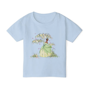 Princess Tiana Toddler T-Shirt - Cute Fairy Tale Apparel for Little Girls Printify