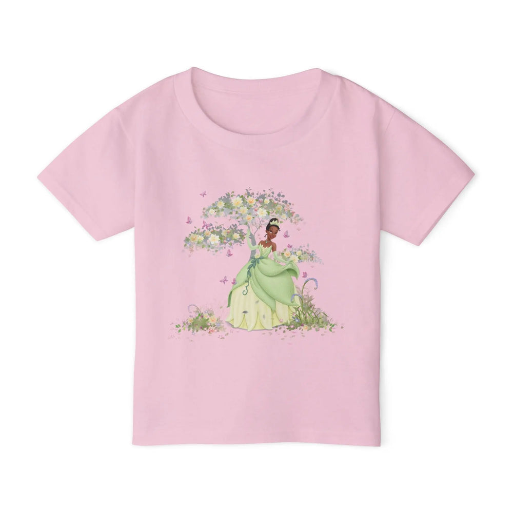 Princess Tiana Toddler T-Shirt - Cute Fairy Tale Apparel for Little Girls Printify