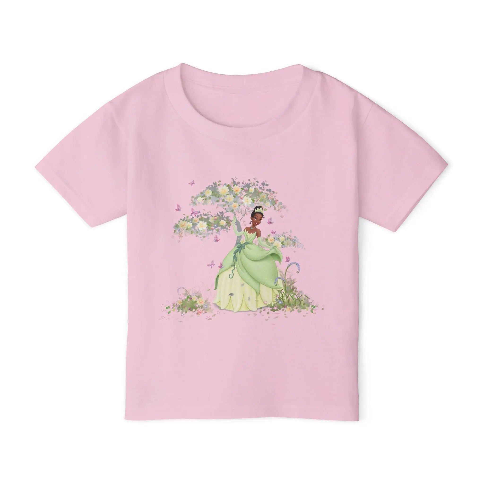 Princess Tiana Toddler T-Shirt - Cute Fairy Tale Apparel for Little Girls Printify