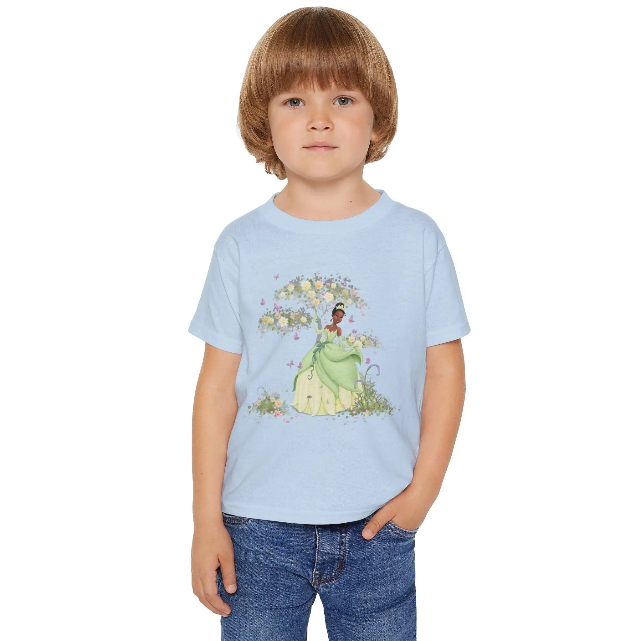 Princess Tiana Toddler T-Shirt - Cute Fairy Tale Apparel for Little Girls Printify
