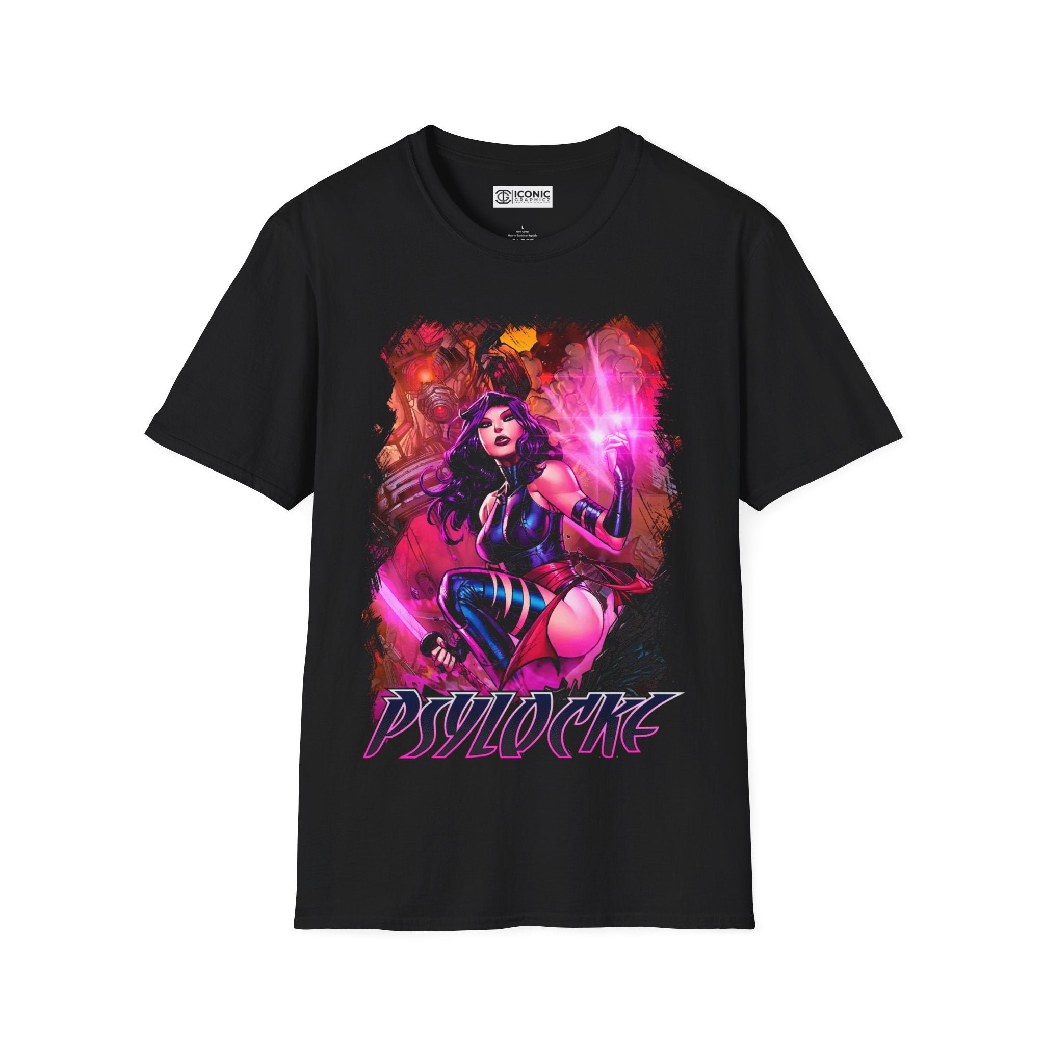 Psylocke T-Shirt - IGZ Clothing  - Psylocke Unisex Softstyle T-Shirt Best Price 26 at IGZ Clothing 
