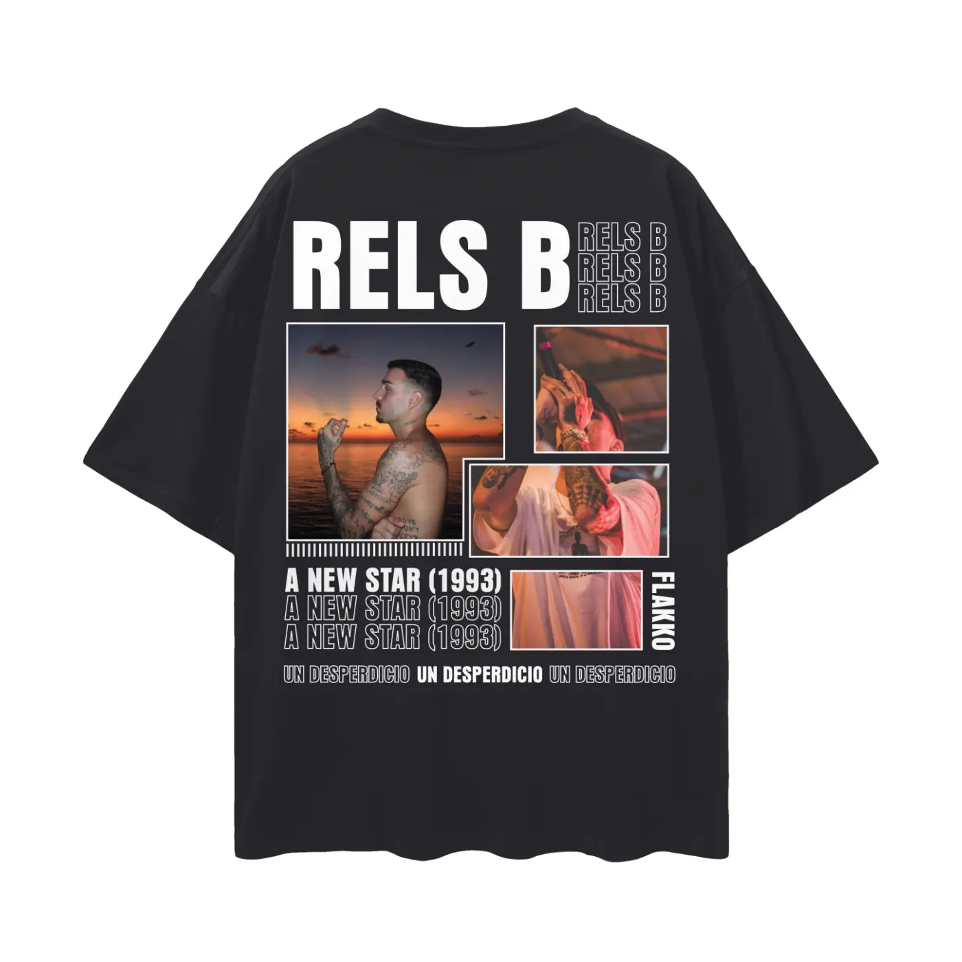 RELS B Oversize Deep Drop Shoulder Tee ODMPOD