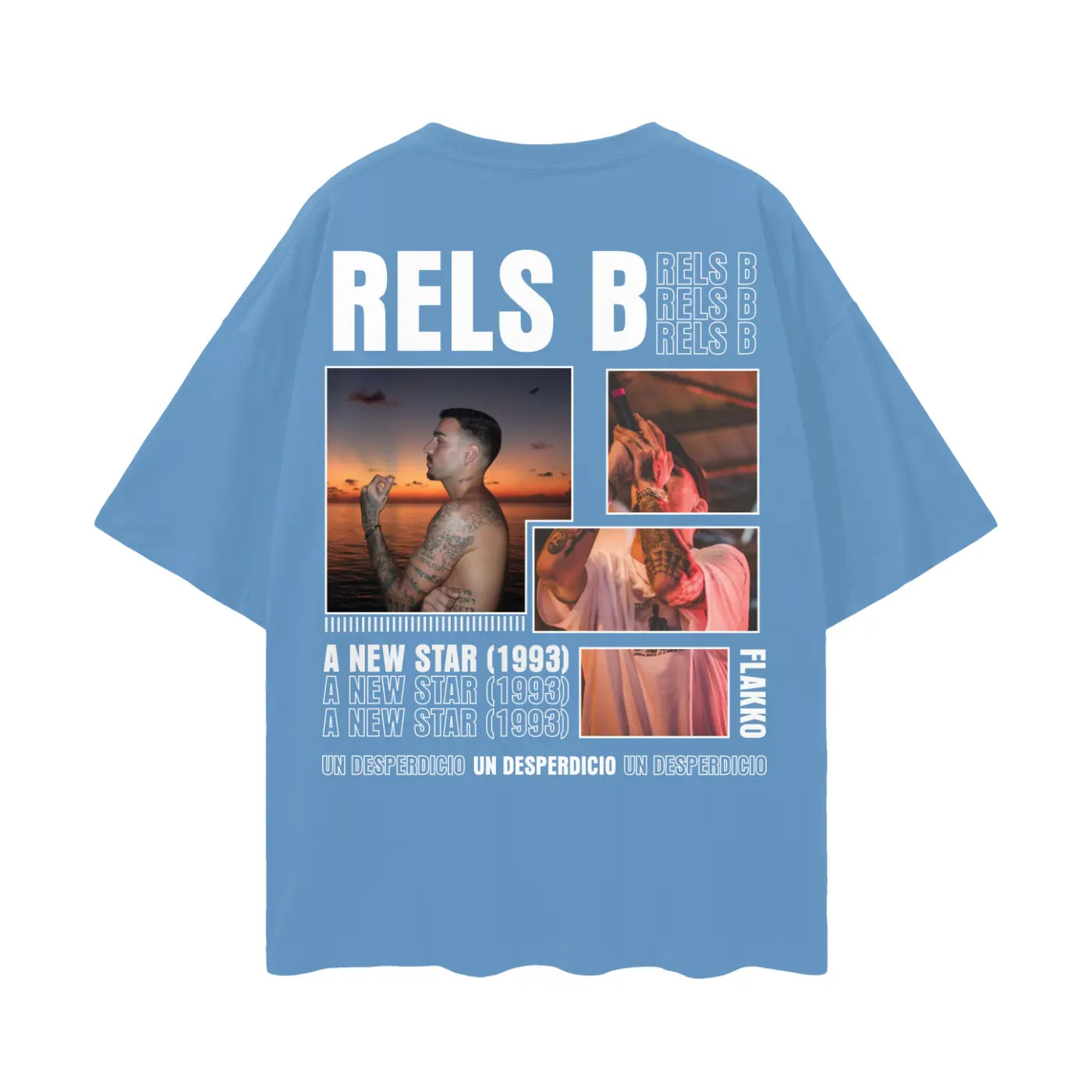 RELS B Oversize Deep Drop Shoulder Tee ODMPOD