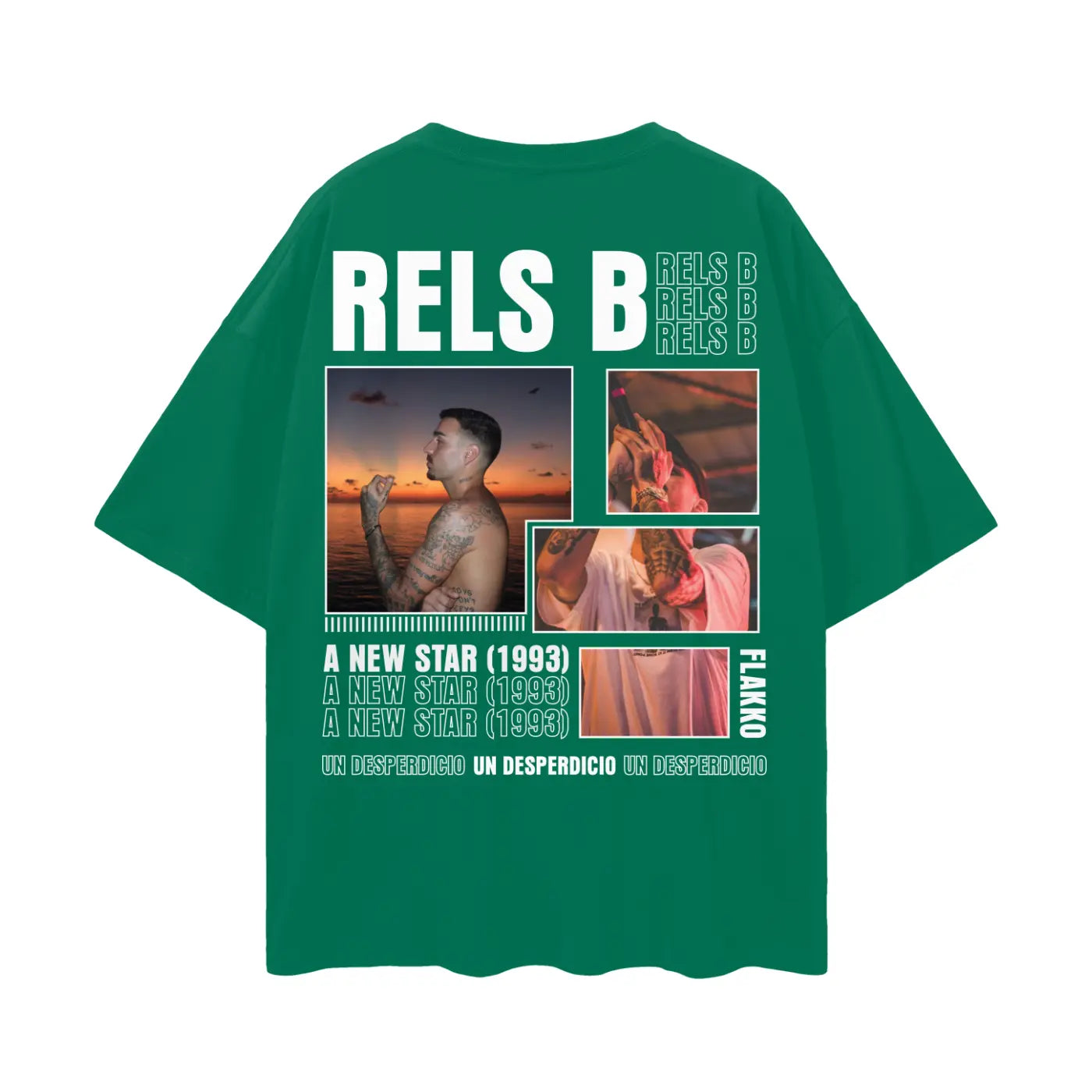 RELS B Oversize Deep Drop Shoulder Tee ODMPOD