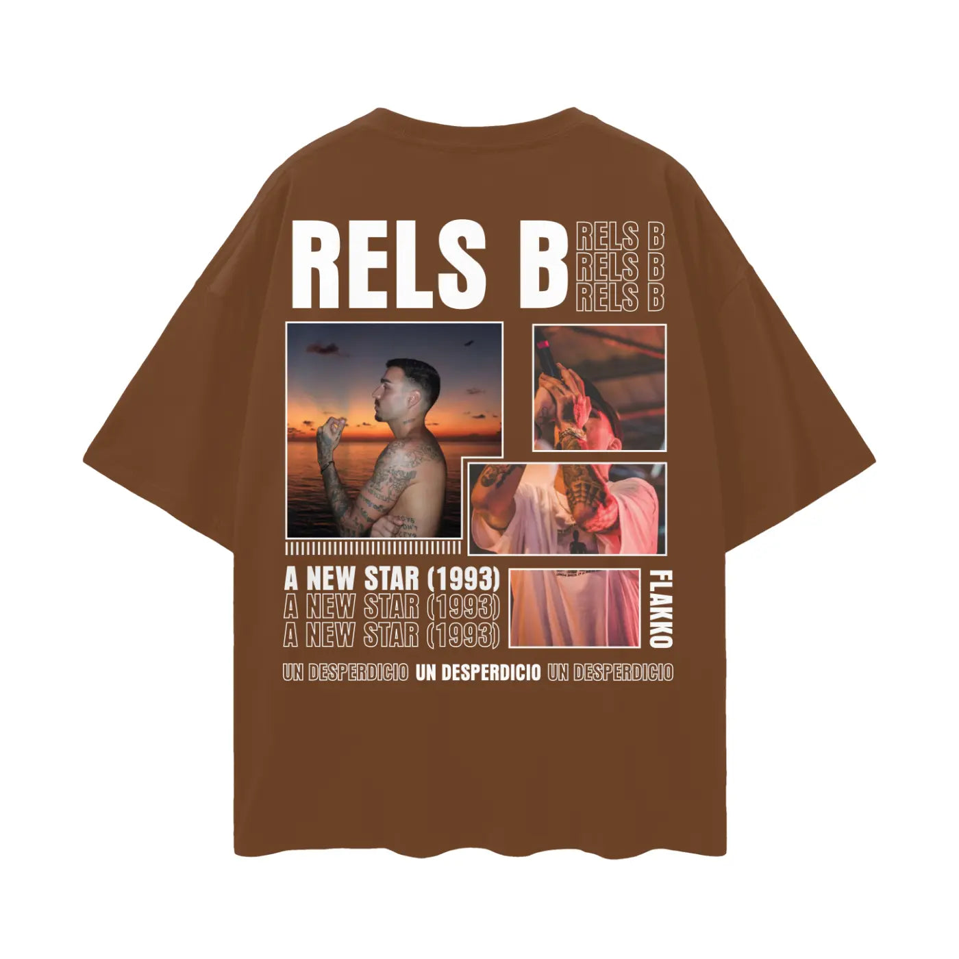 RELS B Oversize Deep Drop Shoulder Tee ODMPOD