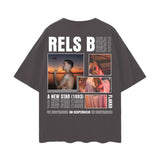 RELS B Oversize Deep Drop Shoulder Tee ODMPOD