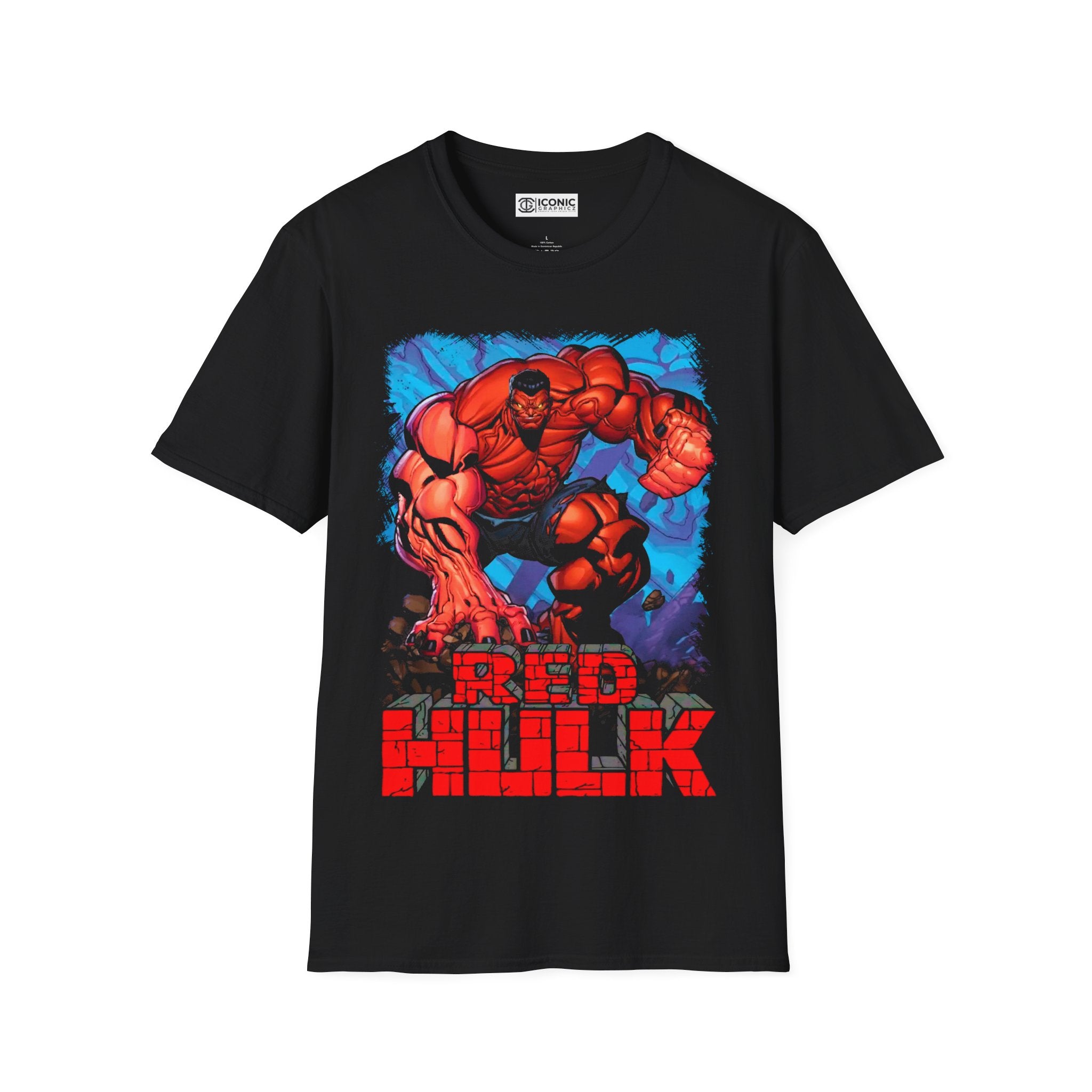 Red Hulk T-Shirt - IGZ Clothing  - Red Hulk Unisex Softstyle T-Shirt Best Price 26 at IGZ Clothing 