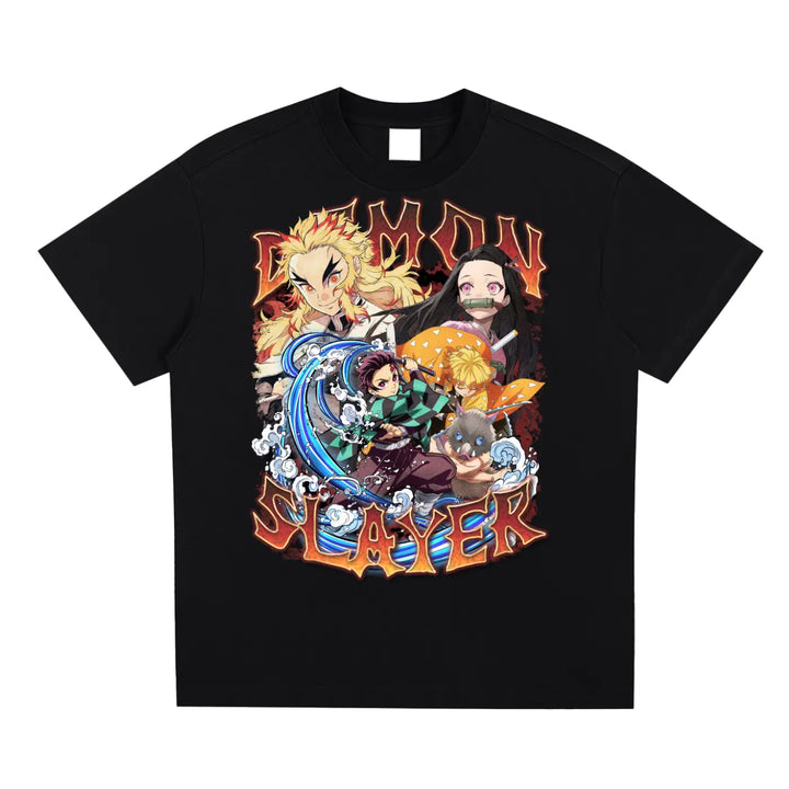 Rengoku Demon Slayer Sorona Quick-Dry Cooling T-shirt ODMPOD