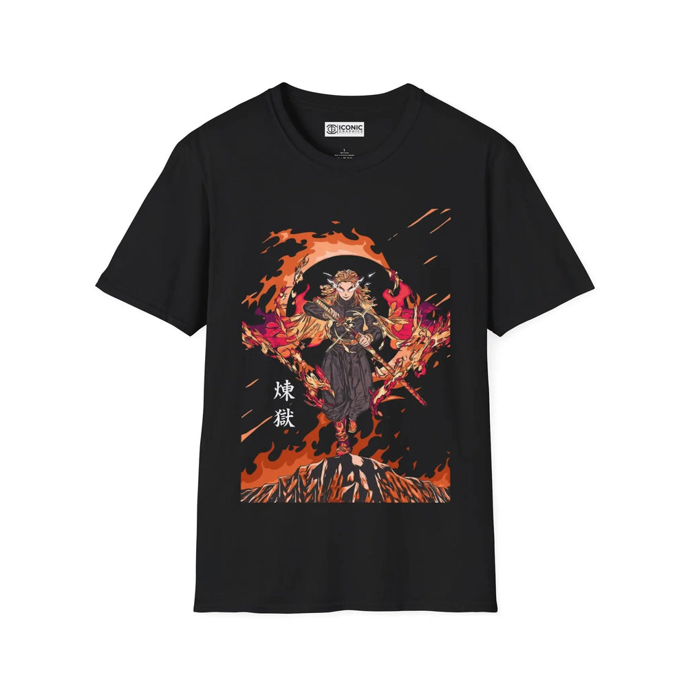 Rengoku Demon Slayer T-Shirt Printify