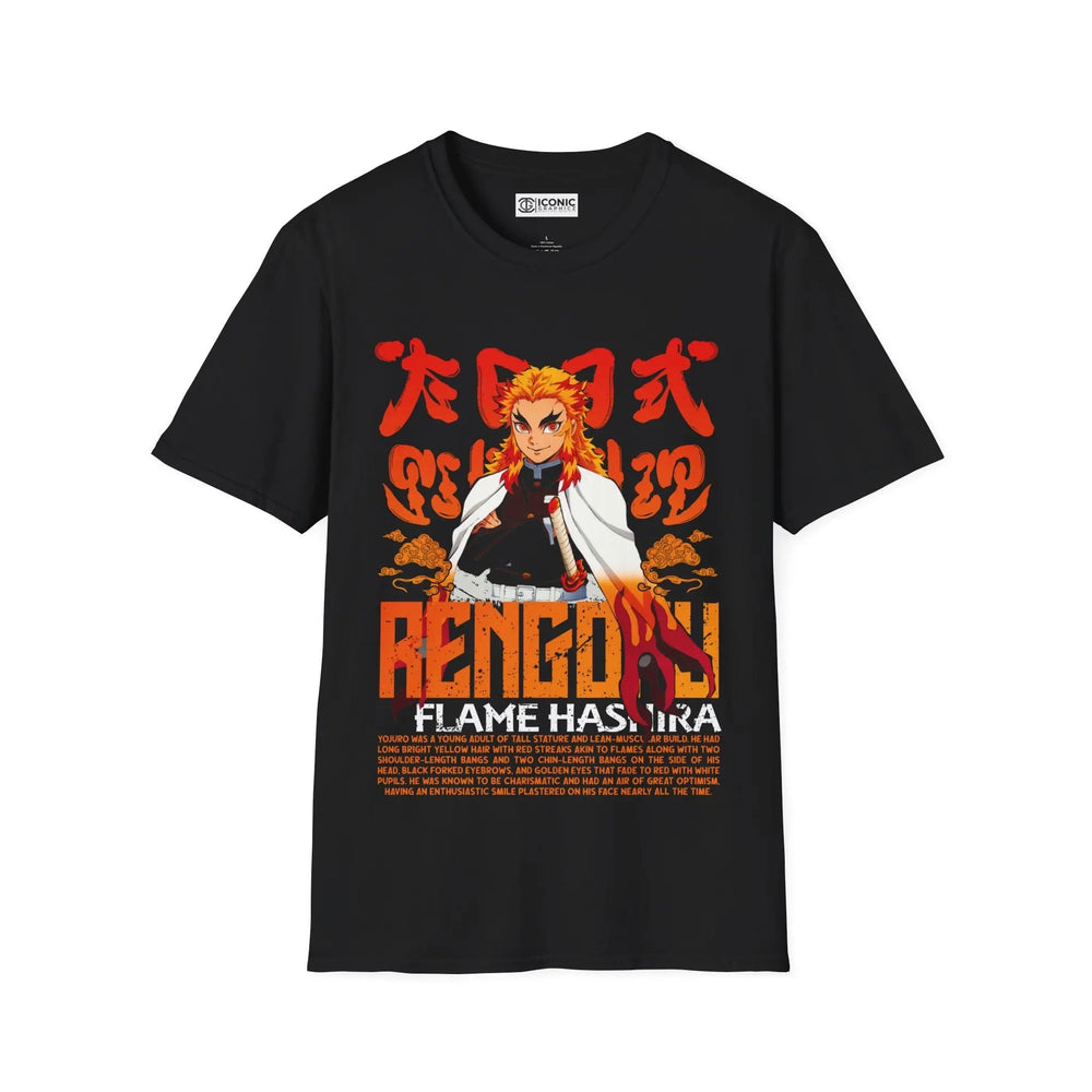 Rengoku Demon Slayer T-Shirt Printify