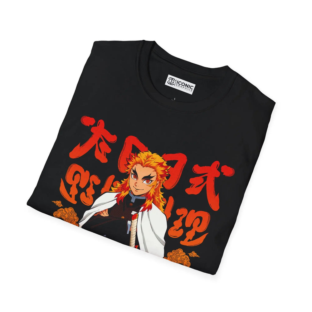 Rengoku Demon Slayer T-Shirt Printify