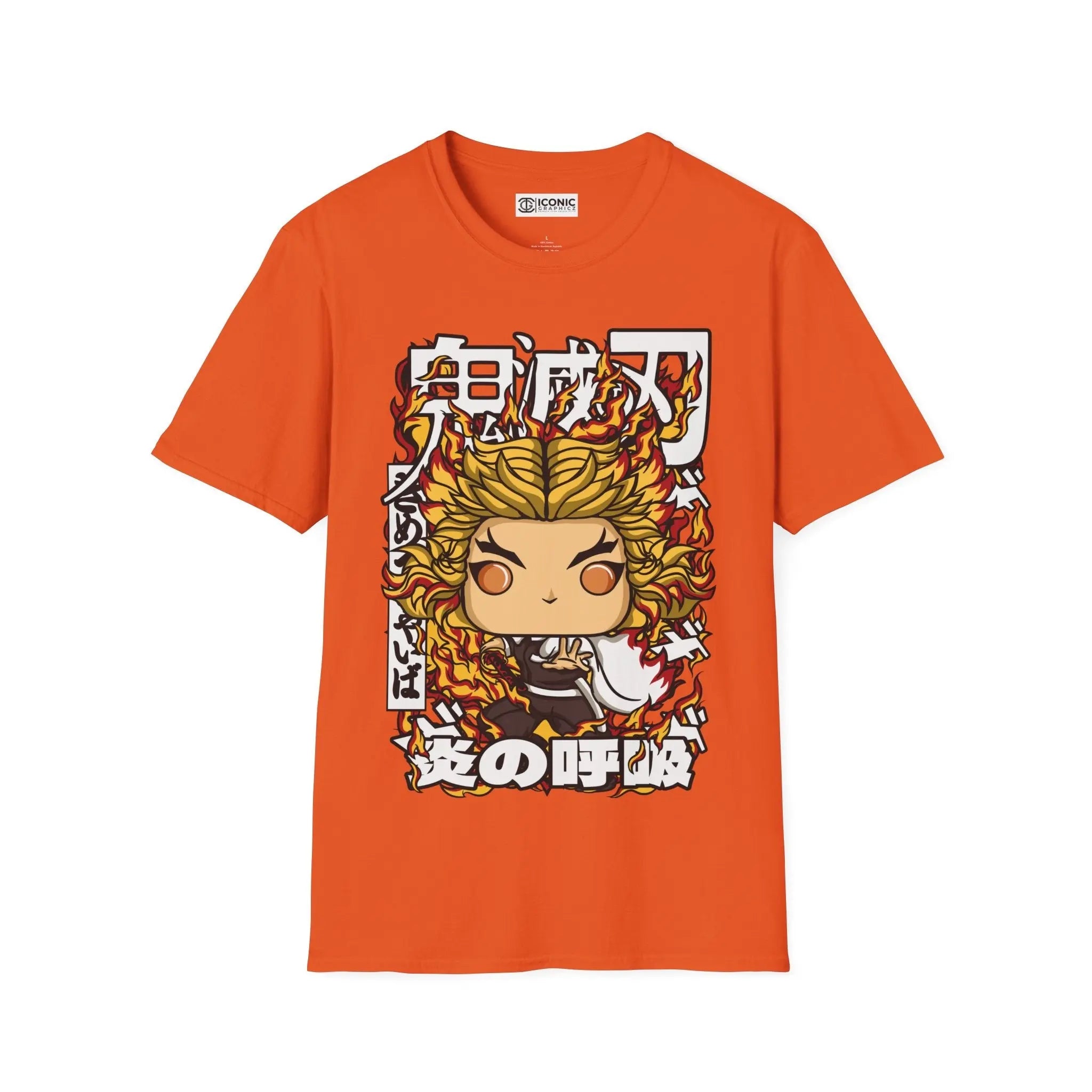 Rengoku Demon Slayer T-Shirt Printify