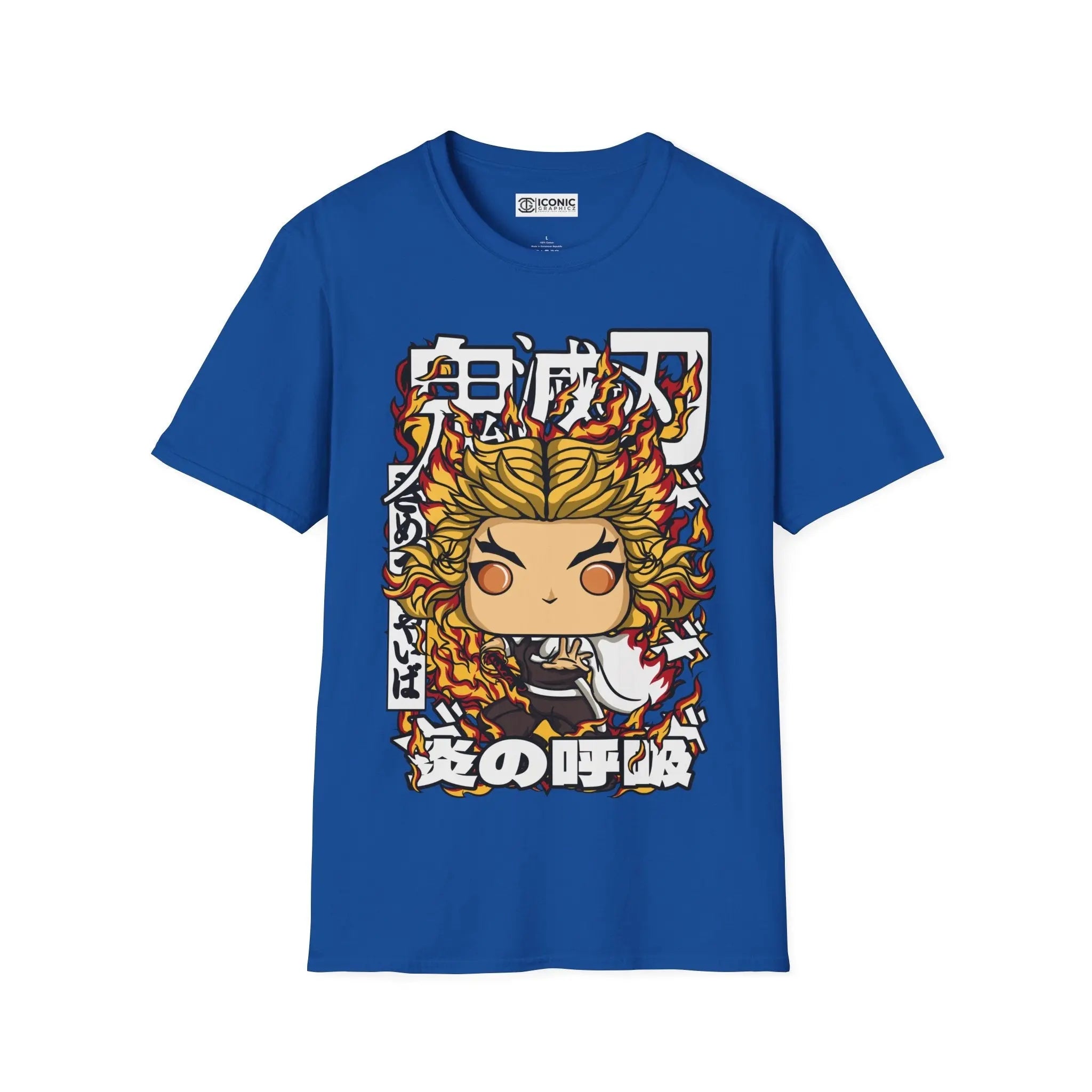 Rengoku Demon Slayer T-Shirt Printify