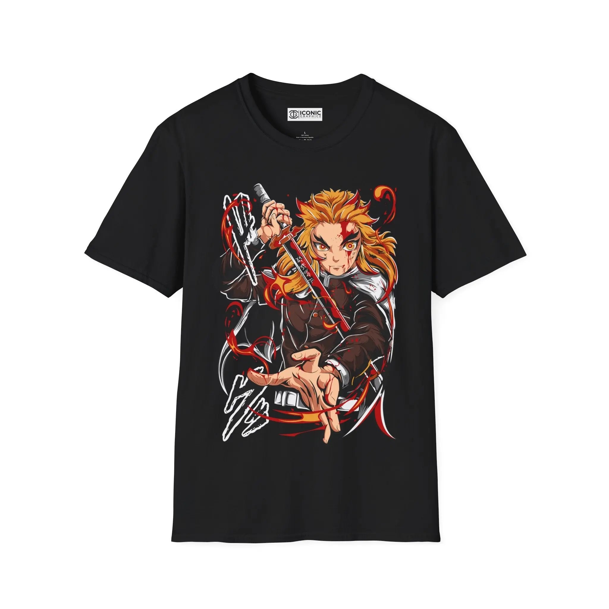 Rengoku Demon Slayer T-Shirt Printify