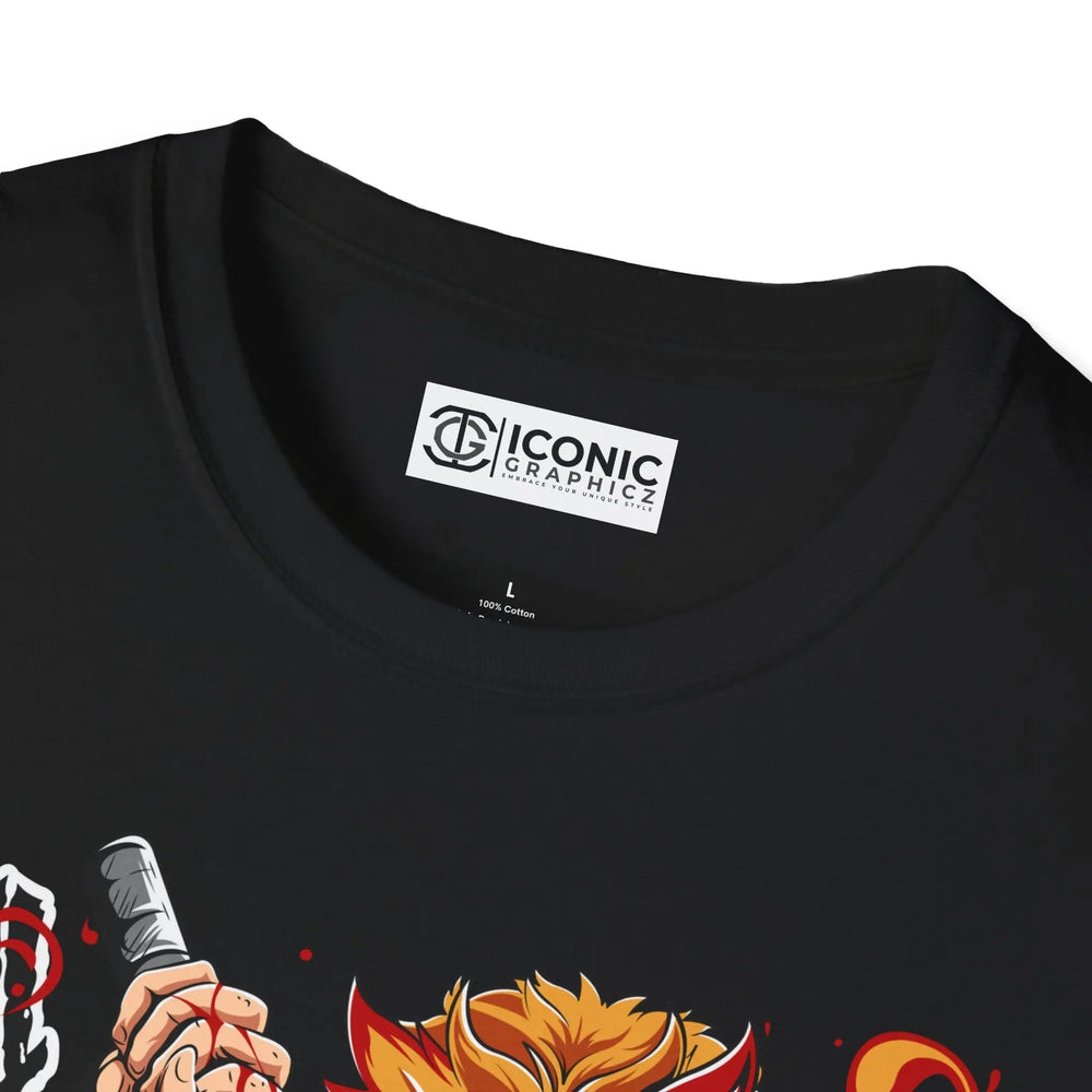 Rengoku Demon Slayer T-Shirt Printify