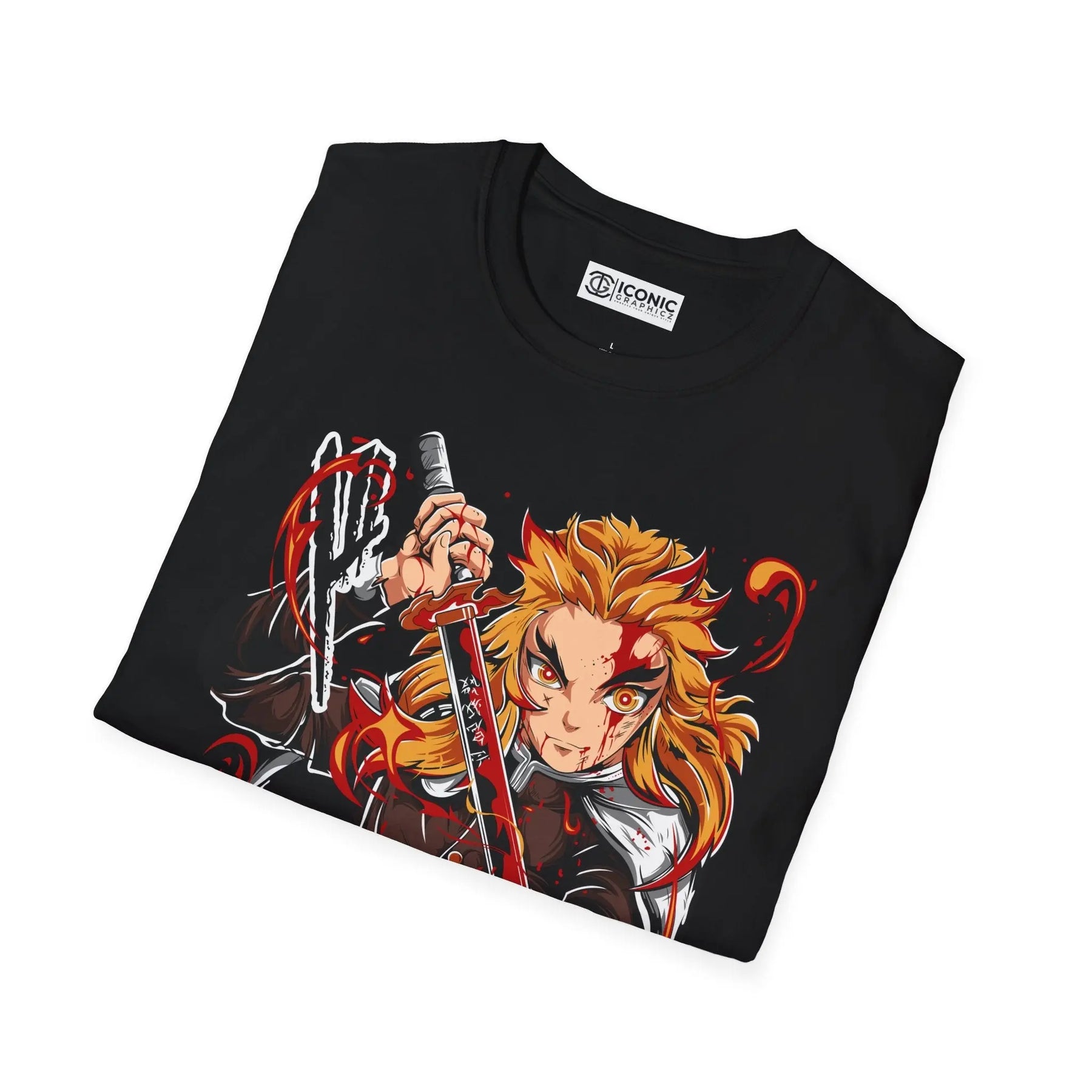 Rengoku Demon Slayer T-Shirt Printify