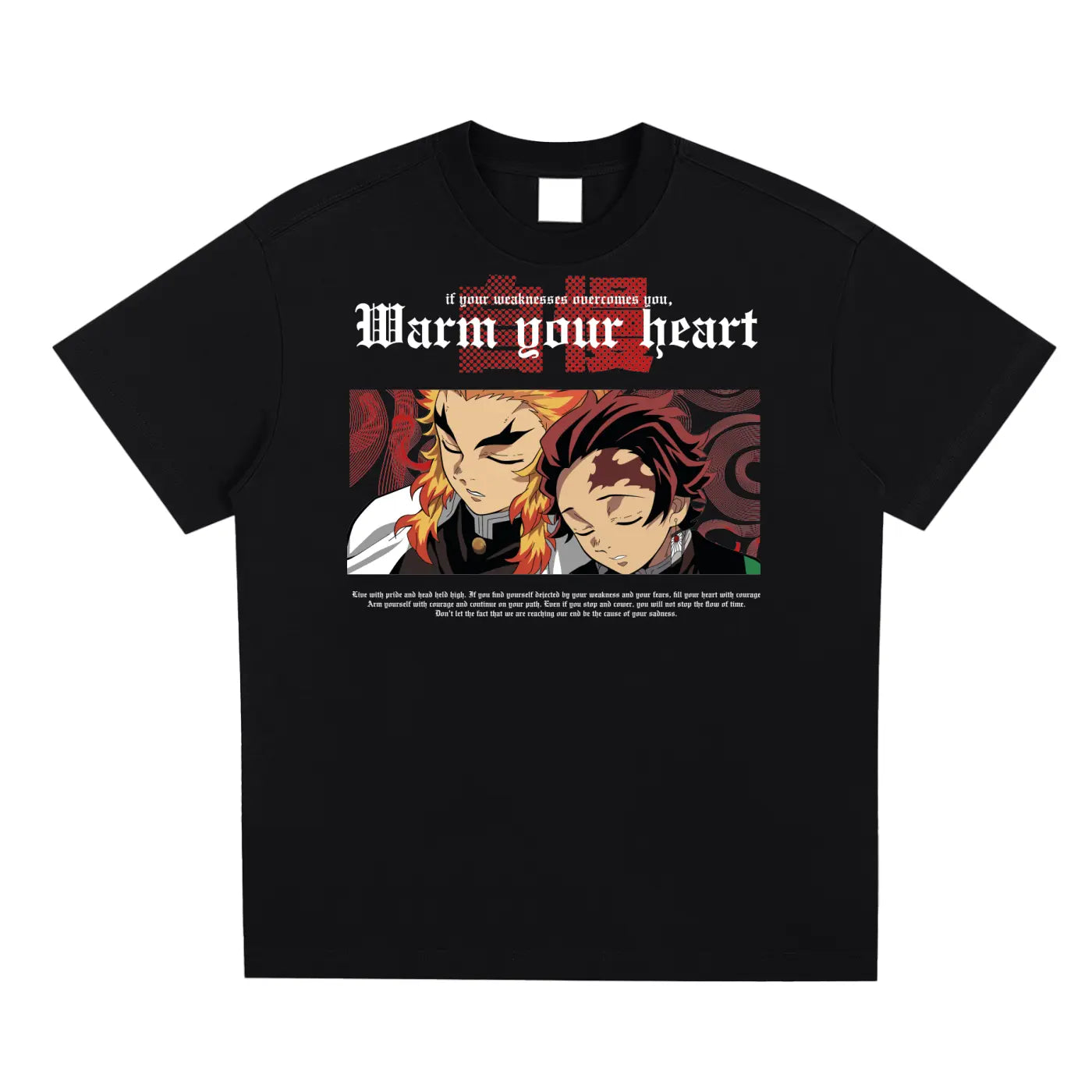 Rengoku x Tanjiro Demon Slayer Sorona Quick-Dry Cooling T-shirt ODMPOD