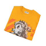 Rengoku Demon Slayer T-Shirt - IGZ Clothing  - Rengoku Unisex Softstyle T-Shirt Best Price 26 at IGZ Clothing 