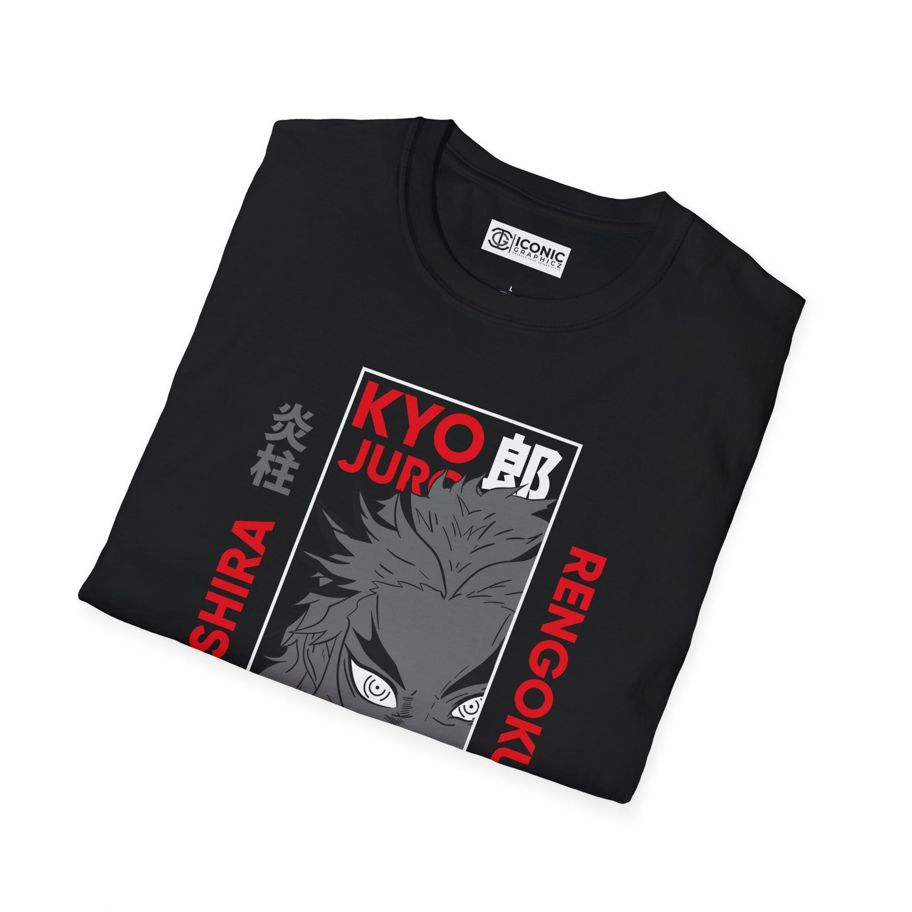 Rengoku Demon Slayer T-Shirt - IGZ Clothing  - Rengoku Unisex Softstyle T-Shirt Best Price 26 at IGZ Clothing 