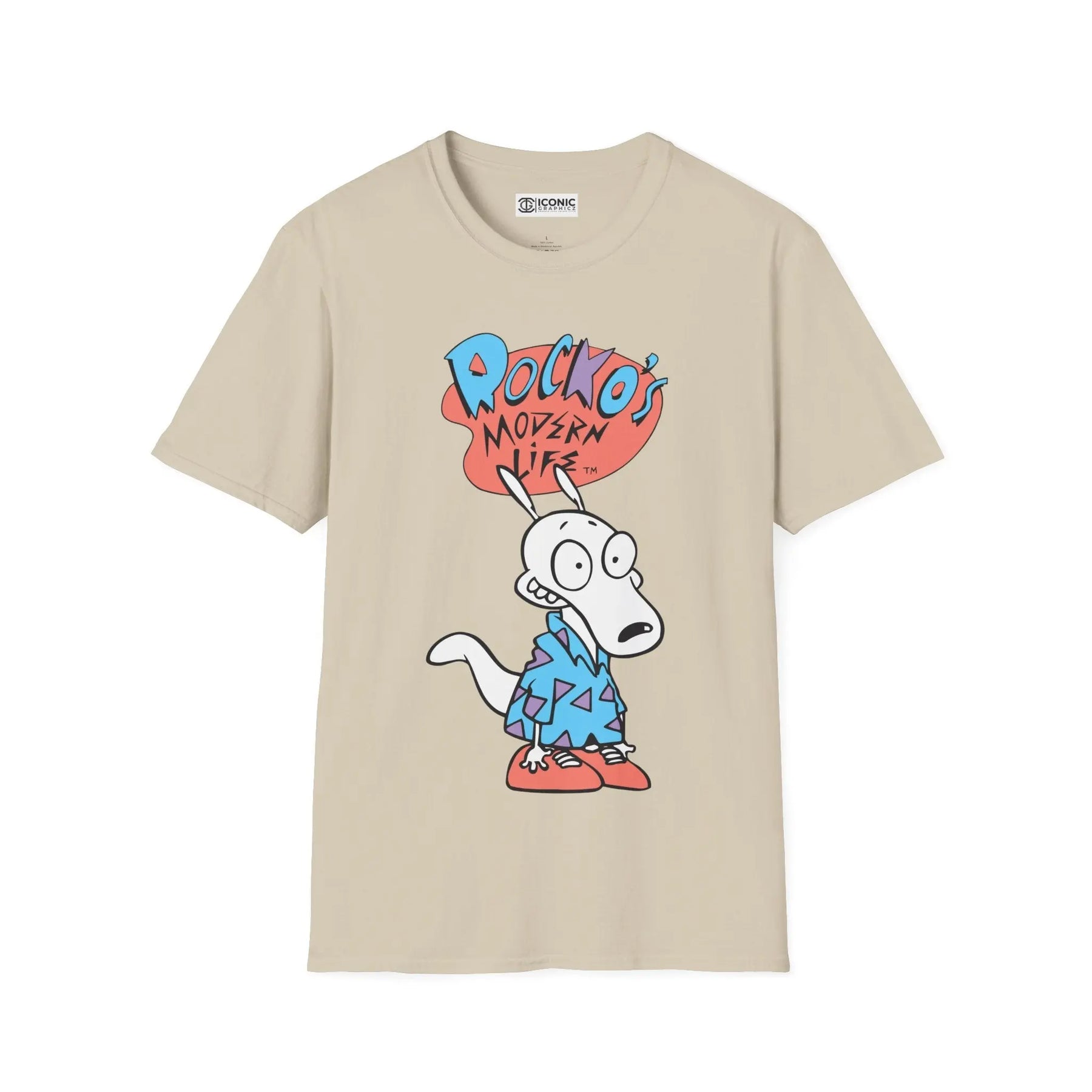 Retro Rocco's Modern Life T-Shirt Printify