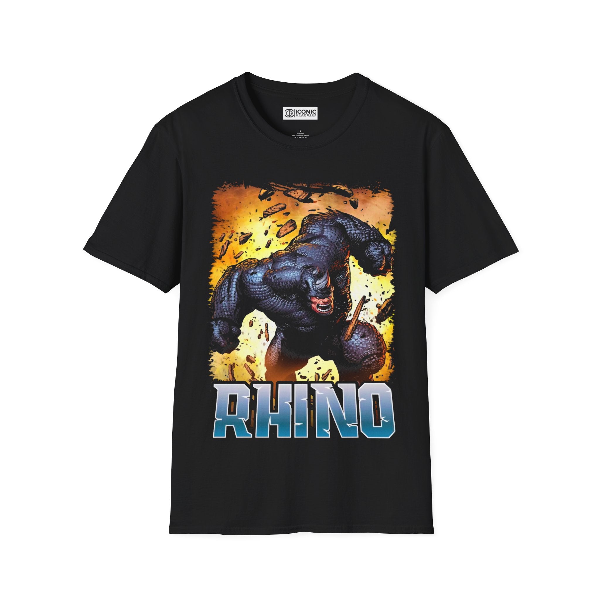 Rhino T-Shirt - IGZ Clothing  - Rhino Unisex Softstyle T-Shirt Best Price 26 at IGZ Clothing 