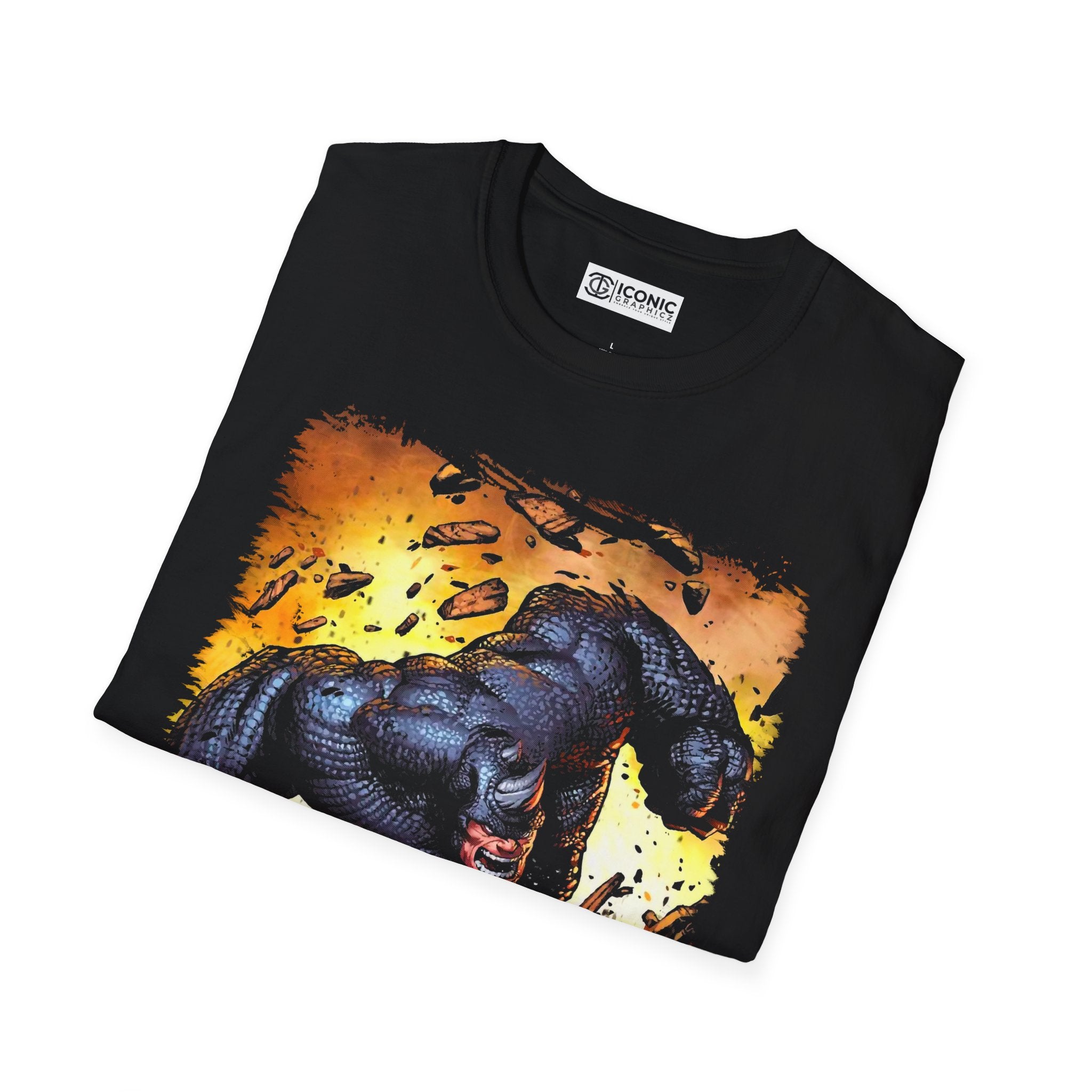 Rhino T-Shirt - IGZ Clothing  - Rhino Unisex Softstyle T-Shirt Best Price 26 at IGZ Clothing 