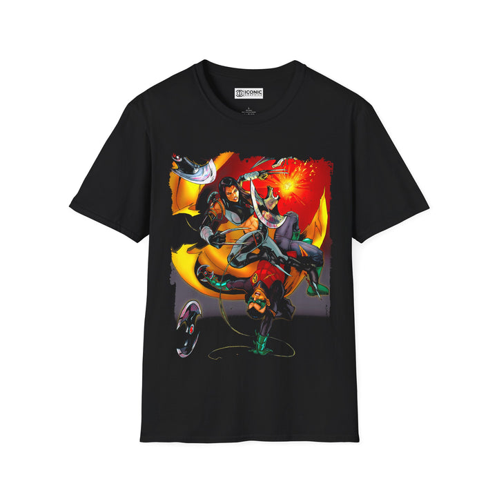 Robin and X-23 T-Shirt - IGZ Clothing  - Robin and X-23 Unisex Softstyle T-Shirt Best Price 26 at IGZ Clothing 