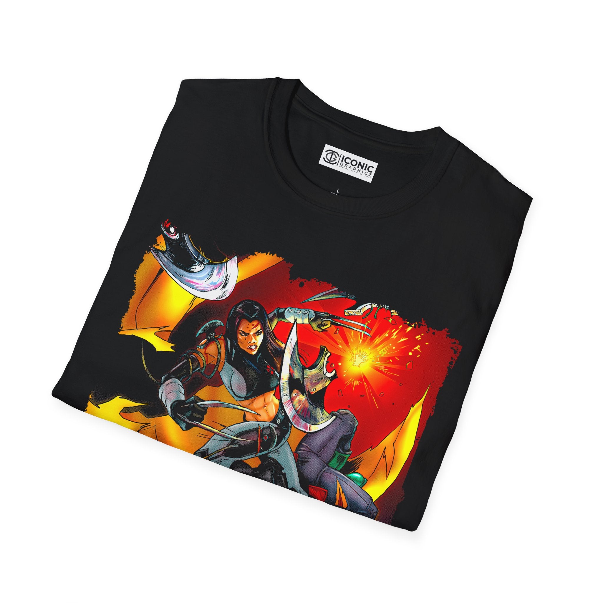 Robin and X-23 T-Shirt - IGZ Clothing  - Robin and X-23 Unisex Softstyle T-Shirt Best Price 26 at IGZ Clothing 