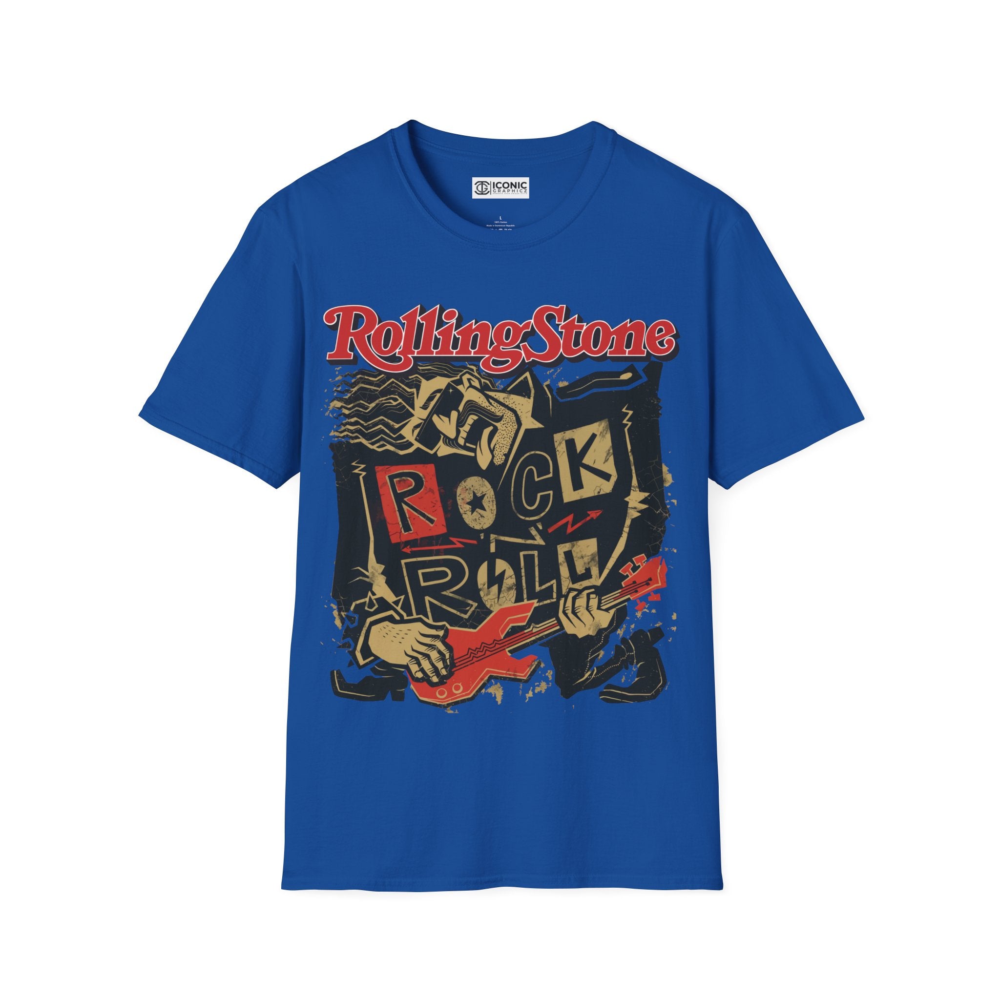 Rolling Stones T-Shirt - IGZ Clothing  - Rolling Stones Unisex Softstyle T-Shirt Best Price 26 at IGZ Clothing 