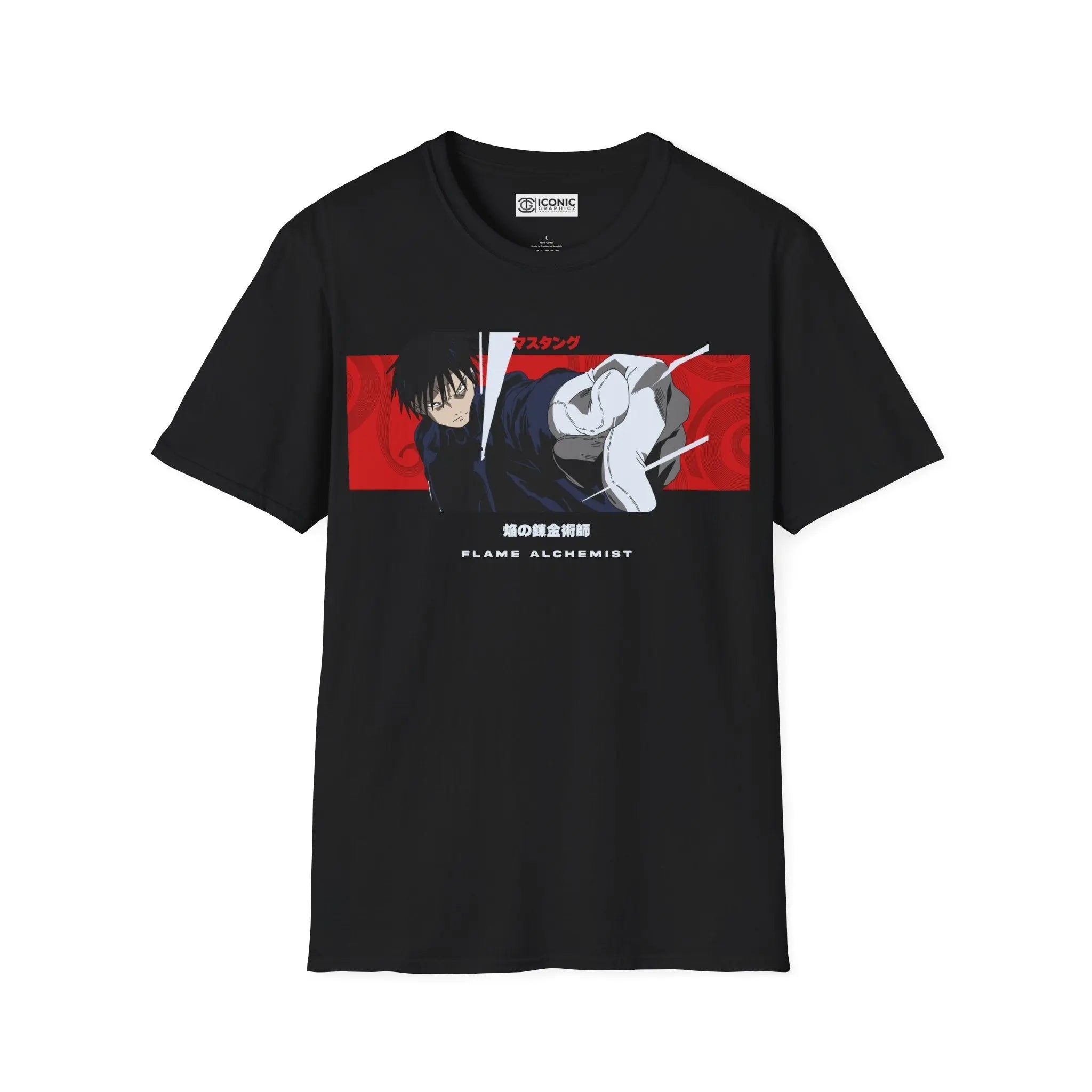 Roy Mustang Fullmetal Alchemist T-Shirt Printify