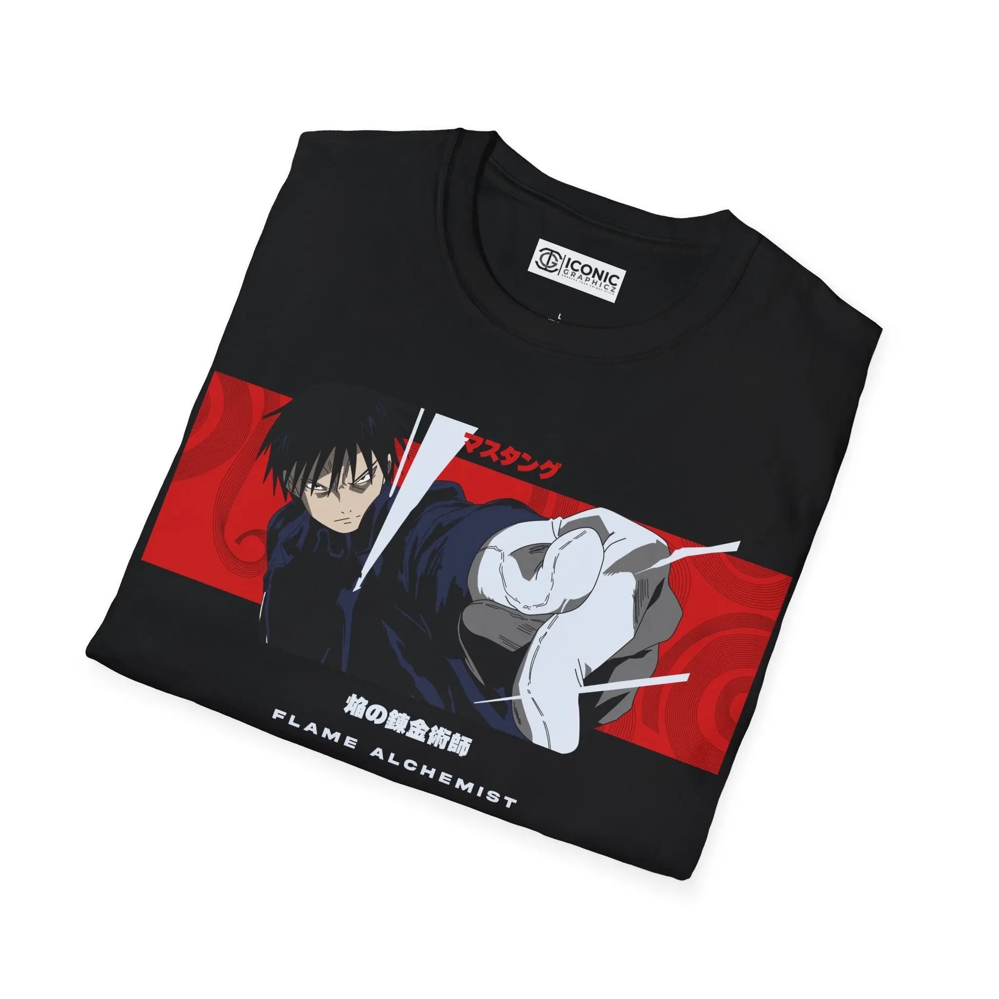 Roy Mustang Fullmetal Alchemist T-Shirt Printify