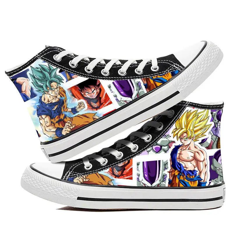 Dragon Ball High-Top Sneakers Collection