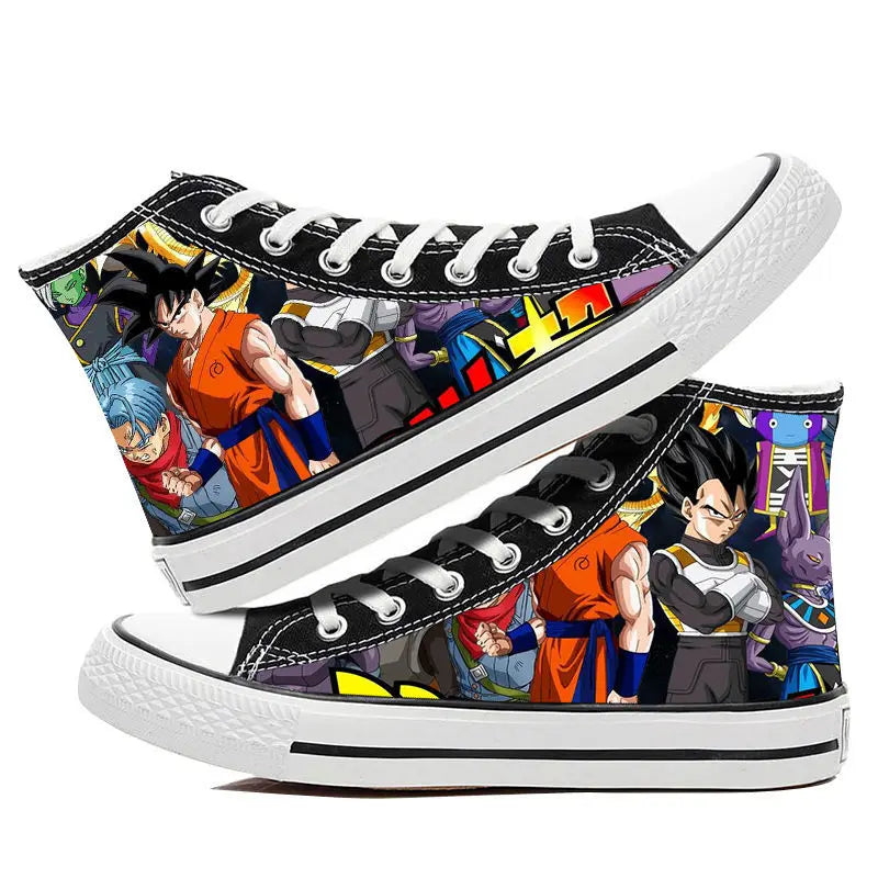 Dragon Ball High-Top Sneakers Collection