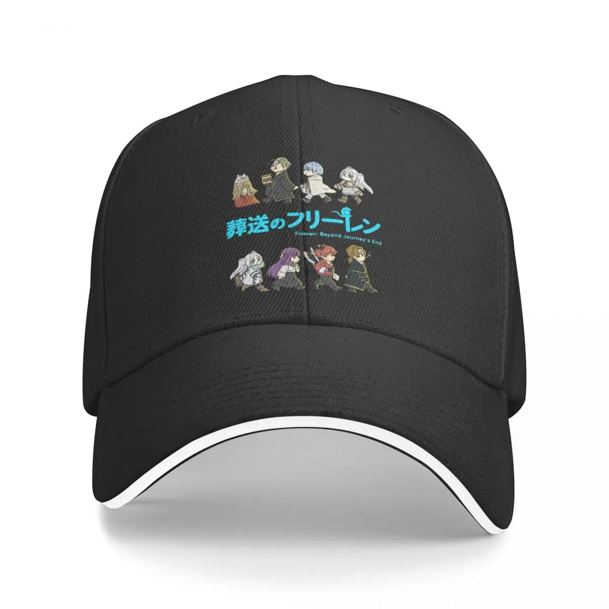 Frieren Beyond Journey's Vintage Chibi Snapback Hat Adjustable Fit