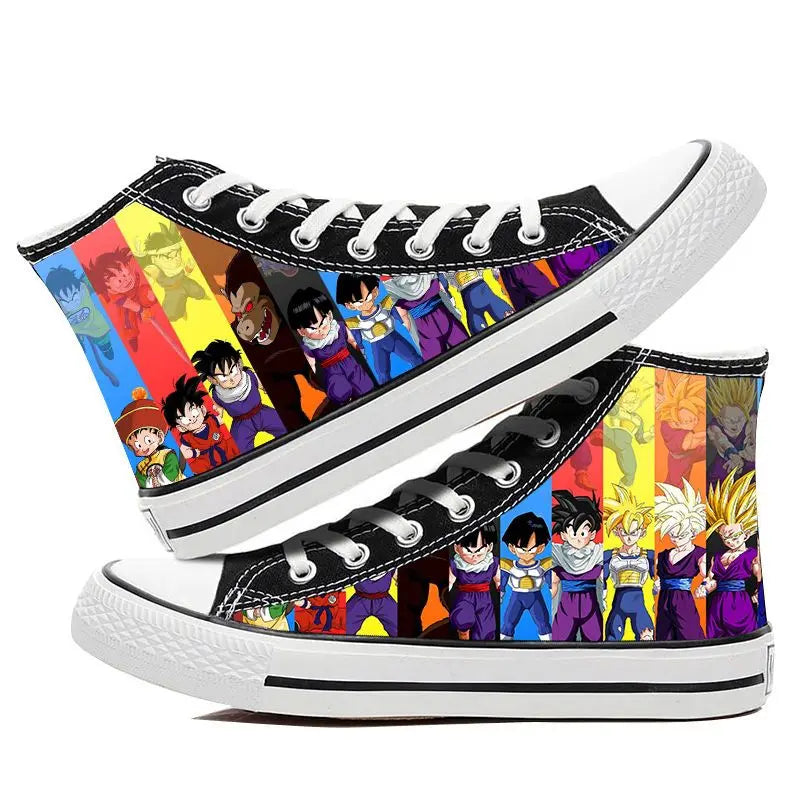 Dragon Ball High-Top Sneakers Collection