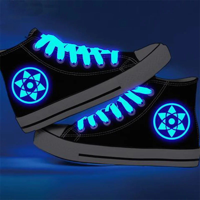 Naruto Glow-In-The-Dark Sneakers