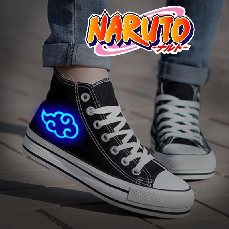 Naruto Glow-In-The-Dark Sneakers