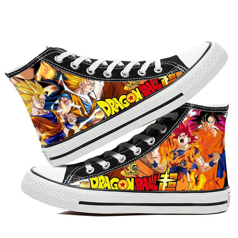 Dragon Ball High-Top Sneakers Collection