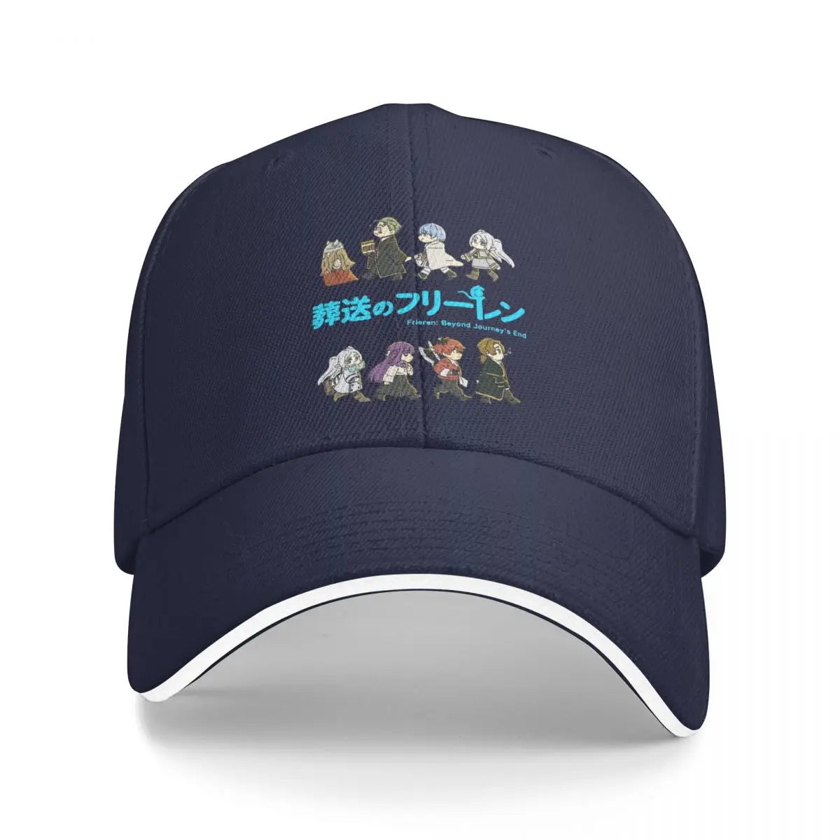 Frieren Beyond Journey's Vintage Chibi Snapback Hat Adjustable Fit