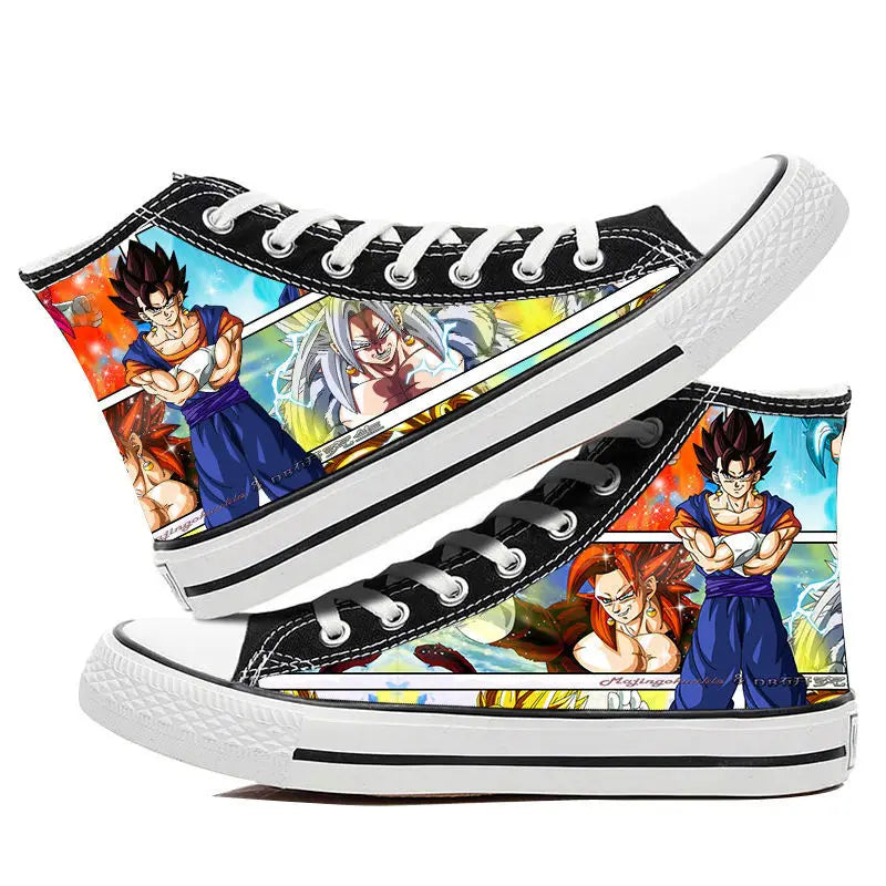 Dragon Ball High-Top Sneakers Collection