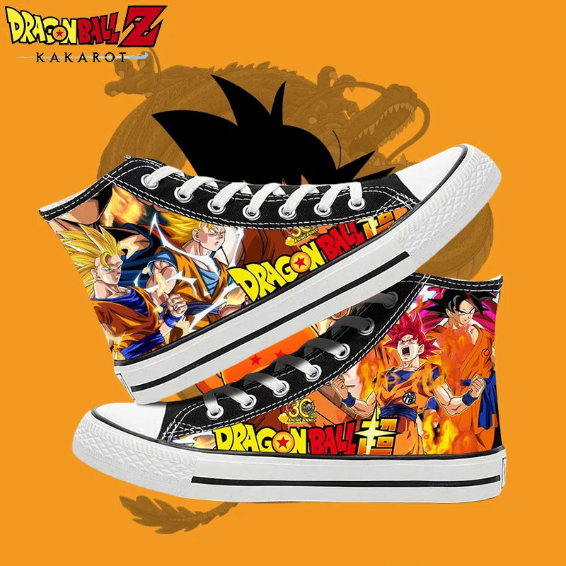 Dragon Ball High-Top Sneakers Collection