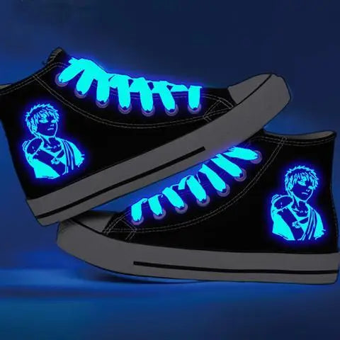 Naruto Glow-In-The-Dark Sneakers