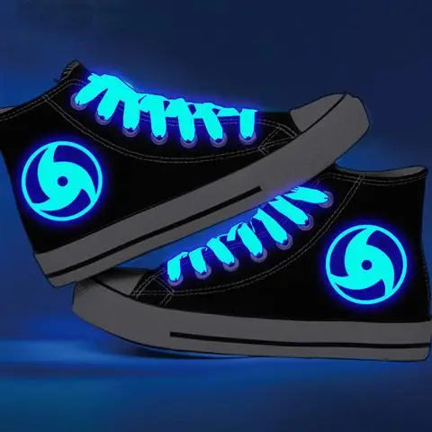 Naruto Glow-In-The-Dark Sneakers